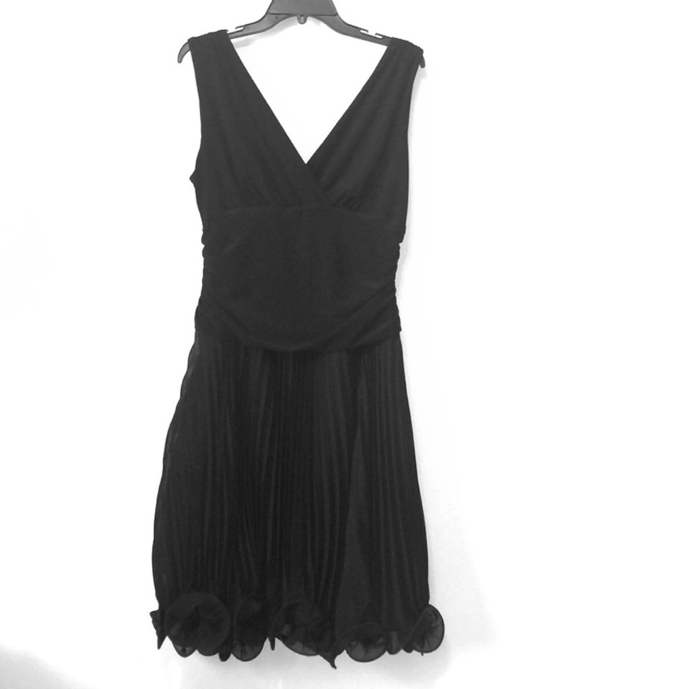 SL Fashions Cocktail Dress Black Size 16.